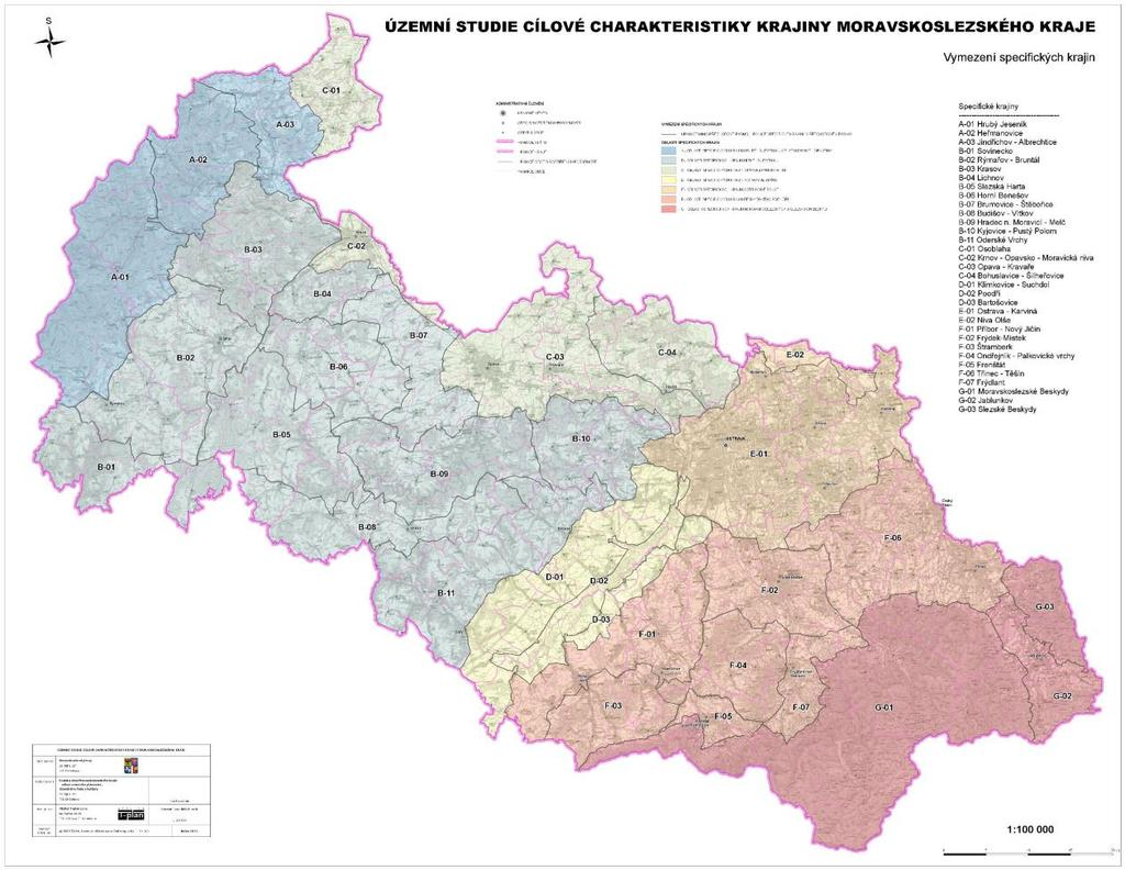 OBLASTI SPECIFICKÝCH KRAJIN A B C D E F G OBLASTI SPECIFICKÝCH KRAJIN HRUBÉHO JESENÍKU A ZLATOHORSKÉ HORNATINY OBLASTI SPECIFICKÝCH KRAJIN NÍZKÉHO JESENÍKU OBLASTI SPECIFICKÝCH KRAJIN OPAVSKÉ