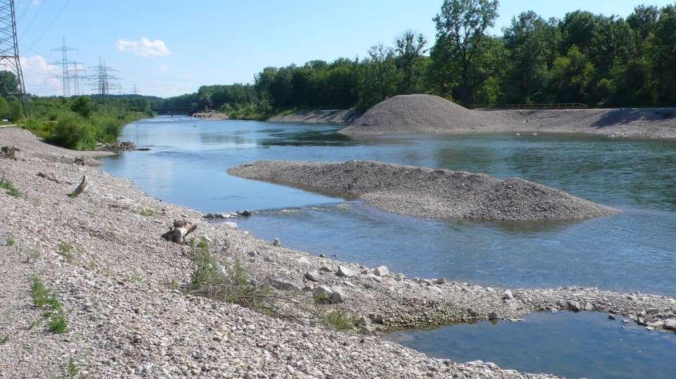 Revitalizace dolní Iller hranice Bavorska a