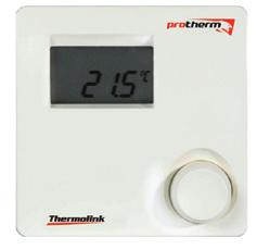 Ekvitermní regulace Thermolink Set Thermolink B ebus ekvitermní regulátor umožňuje nastavit teplotu otopné vody stejně jako teplotu teplé vody.