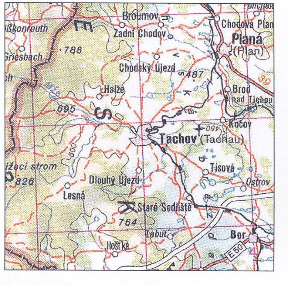 Výřez (vlevo,
