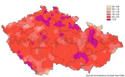 Územím neprochází žádná řeka (pouze povodí Hané) výrazně ohrožující v období trvalejších srážek místní obyvatele.