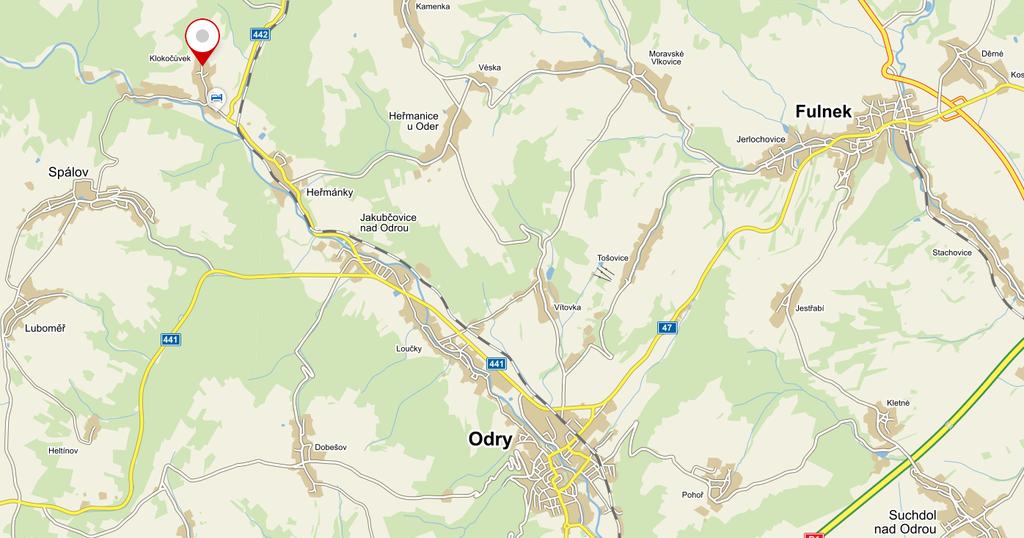 Obrázek č. 2 : Po lo h a předmětn é n e mov it é v ěc i Zdroj: Mapy.cz Obrázek č. 3: Po loha př e d m ětn é n e mov it é v ěc i Zdroj: Mapy.