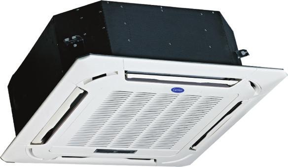 TECHNICKÁ SPECIFIKACE VNITŘNÍCH JEDNOTEK KAZETOVÉ 42QTD009DS-1 42QTD012DS-1 42QTD018DS-1 42QTD024DS-1 Chladicí výkon kw 2,64 3,52 5,00 7,03 Topný výkon kw 3,00 4,00 5,50 7,03 Hladina akustického
