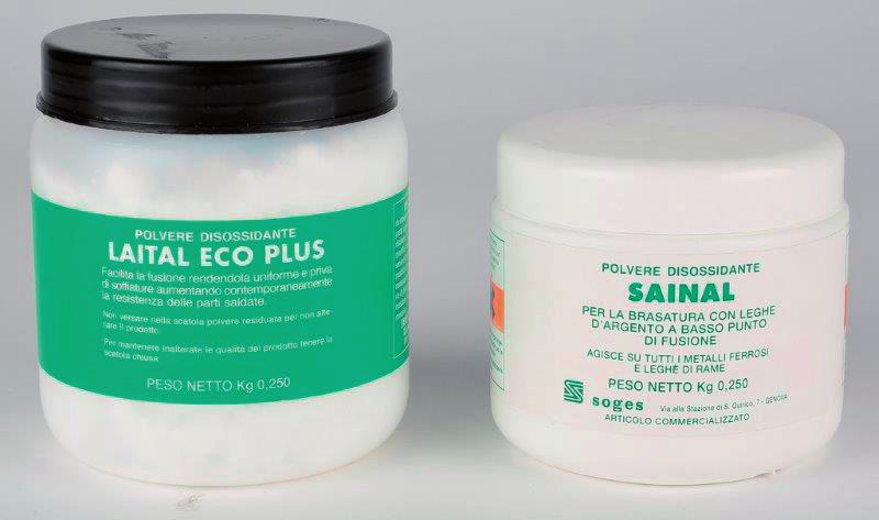 PÁJENÍ 1 balení = 250 gr SAINAL - prášek pro stříbrné slitiny MDSB-IT LAITAL ECOPLUS -