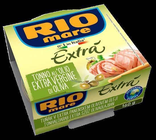 RIO mare Tuňák v olivovém oleji s italskou chilli papričkou 3 x 80 g EAN (kus) 8004030177000 Kartonáž 32 Brutto váha g (karton) 10 800 (Š x H x V) 40,5