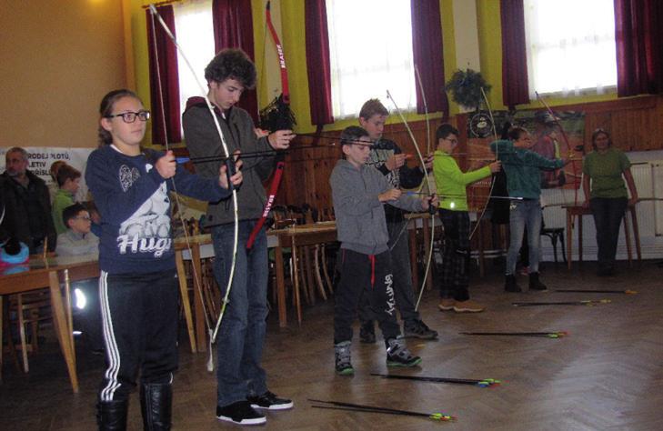 Nejúspěšnější byla přípravka. Střelbu foukačkou vyhrál Tomáš Potůček a na třetím místě byli společně Markétka Kafková a Josef Bártů.