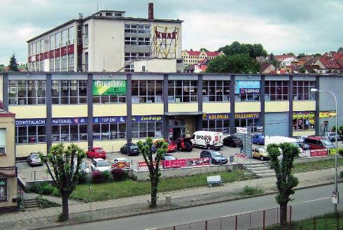 EKO-DOMOV s. r. o., Sokolská 38 Budova bývalého Krasu postavená v roce 1964 v minulosti sloužila pro výrobu oděvů.