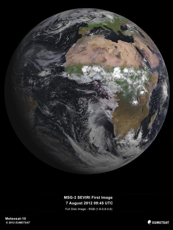 organizací EUMETSAT. V praxi se setkáváme s dvojím označováním těchto družic: (MSG 1 a Meteosat 8 je jedna a ta samá družice.) Družice MSG vycházejí ze stejného konceptu jako družice první generace.