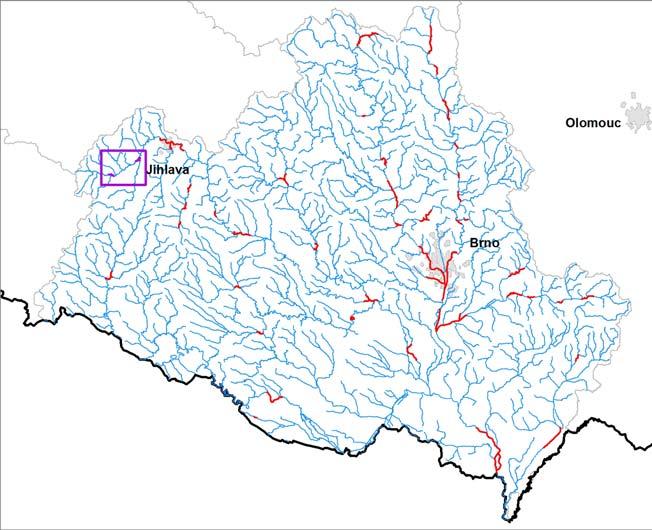 DOKUMENTACE OBLASTÍ S VÝZNAMNÝM POVODŇOVÝM RIZIKEM V OBLASTI POVODÍ MORAVY A V OBLASTI