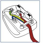 6. Informace o regulaci How to connect a plug The wires in the mains lead are coloured in accordance with the following code: BLUE - NEUTRAL ( N ) BROWN - LIVE ( L ) GREEN&YELLOW - EARTH ( E ) 1.