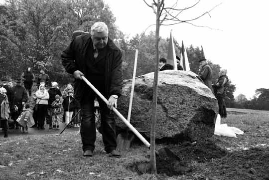 Následovala menší pobožnost, kterou vedl duchovní správce římskokatolické