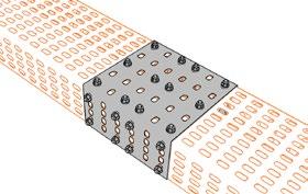 Spojka žlabu SL 5 H=100mm označení [mm] H [mm] L