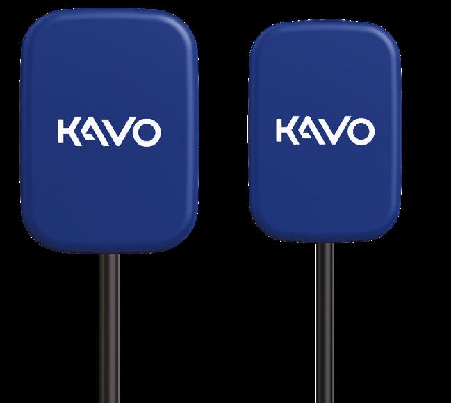 Senzor KaVo GXS-700 zaoblený tvar se přizpůsobí anatomickému tvaru ústní dutiny přímé připojení USB dostupný