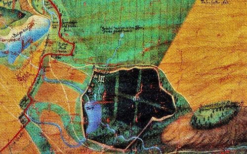 17) Kreuzberg Clemens Beutler 1672 59 současnost 60 Památník Südmähren kreuz 58 Objekt: Homolovitý kopec ležící mezi Mikulovem a Falkensteinem Vznik: Dnešní význam po roce 1946 Popis: Kopec ležící po