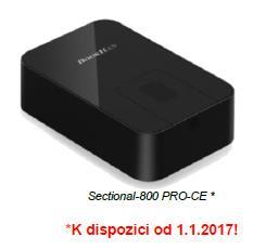 Popis Součást sady Pohon s integrovaným přijímačem a SECTIONAL-1200 tlačítkem dálkového ovládání, pro vrata do 16 m2 SK-4600 Kolejnice s řetězem, L = 4600 mm Transmitter 4-CE 4-kanálový dálkový