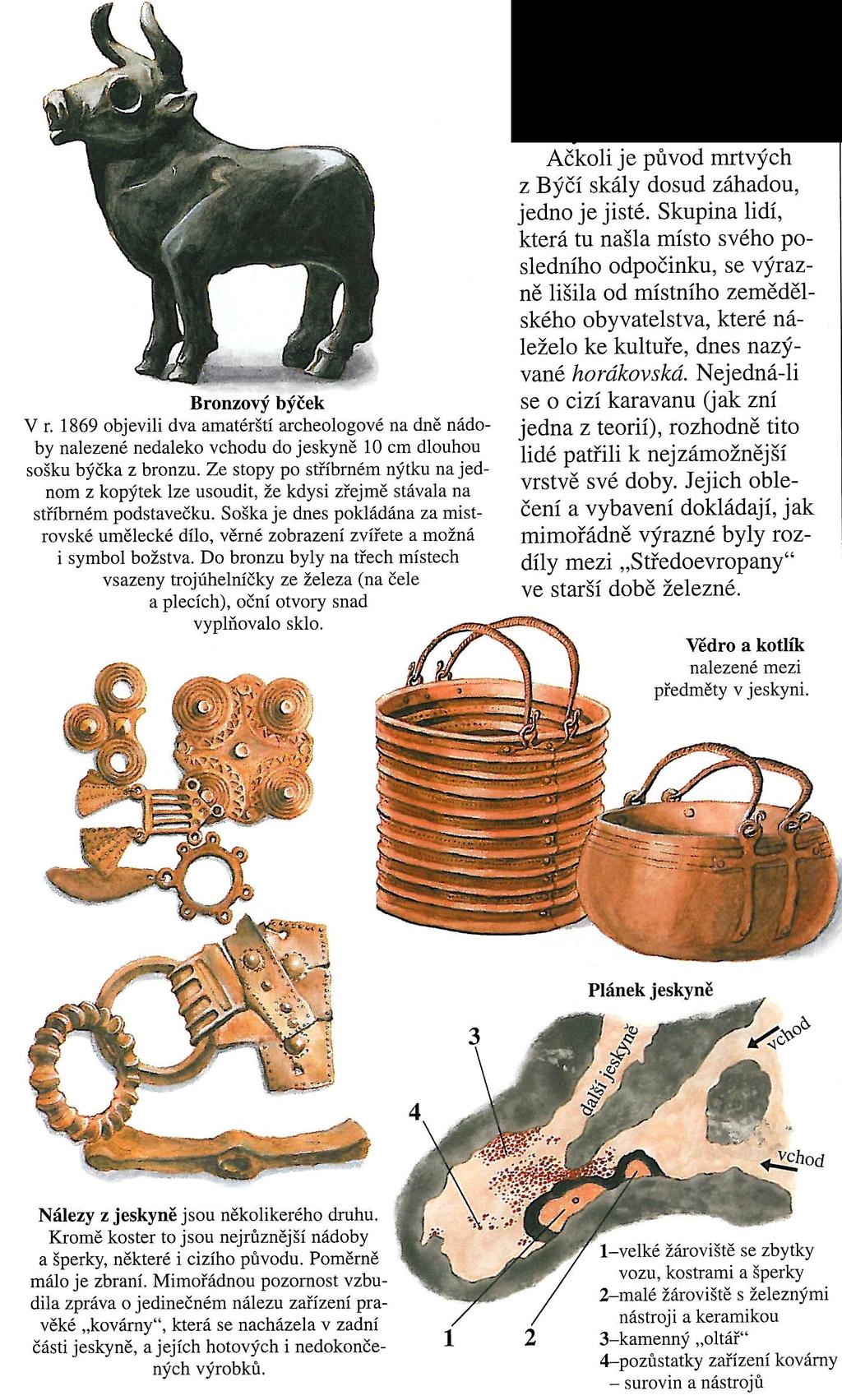 BÝČÍ SKÁLA Býčí skála je veřejnosti nepřístupná jeskyně, která leží ve