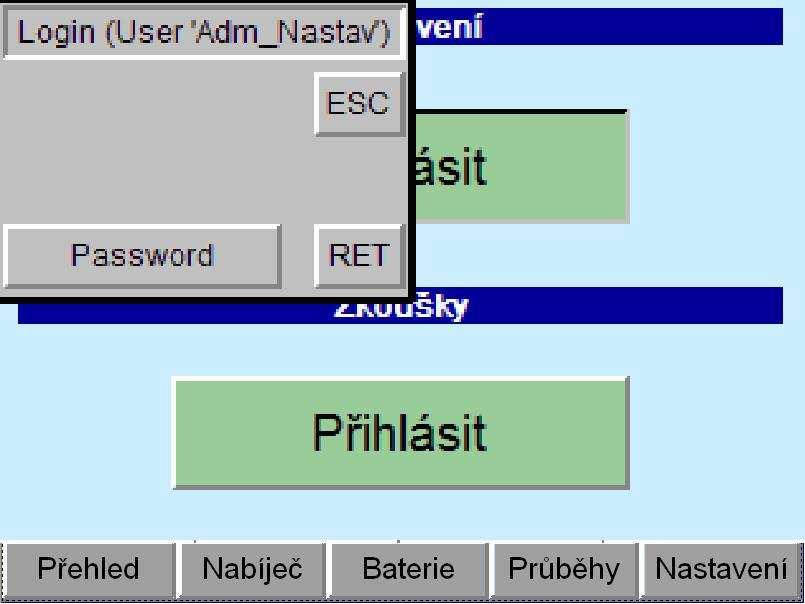 Pro vyzkoušení funkčnosti zdroje nebo přenastavení parametrů kontaktuje výrobce
