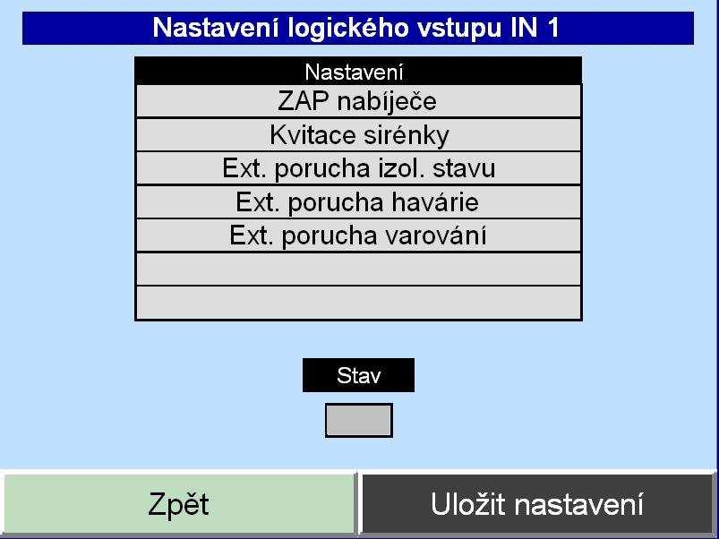 Vstupům je možné přiřadit jen jedinou funkci.