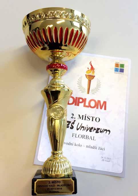 třídy) Think Blue. Cup. obvodní kolo soutěže ve florbale 3.