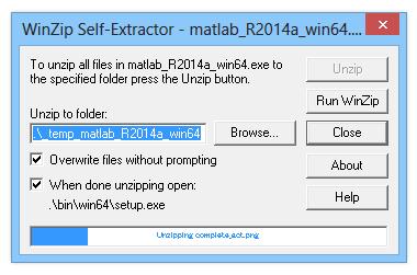 Vámi stažený instalátor se nachází ve výchozí složce pro stažené soubory, pokud jste nespecifikovali jinak. Jméno instalátoru je (kde XXXXXX je označení verze): Windows: matlab_xxxxxx_win64.