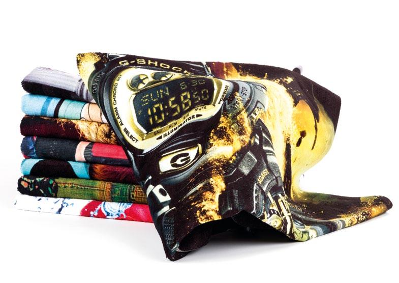 loop and physical ability to print into sublimation polyester. Cotton side is intended for wiping and polyester side for printing.