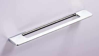 Apua Nubia Edelstahl Optik gebürstet 1 Verchromt glanz Bright chrome plated Chromé brillant Chromovaná