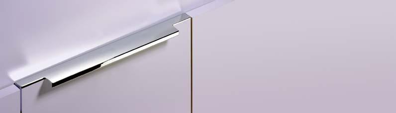 Lamezia NEW MODERN 1 Verchromt glanz Bright chrome plated Chromé brillant Chromovaná lesklá 2 Aluminium eloxiert Anodised aluminium Aluminium anodisé Hliník eloxovaný 3 Edelstahl Optik