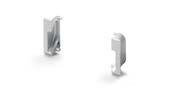 Aluminium Optik Aluminium look Aspect aluminium Aluminium finiš 2 Vernickelt matt