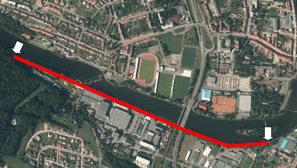 Situační zákresy dotčených prostor Pojmenování prostor od Brandejsovy
