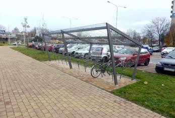 Městský obvod Mariánské Hory a Hulváky vybudoval první veřejnou krytou úschovnu pro cyklisty za dotace OD MMO. Ve Svinově došlo k úpravám značení v kolizních místech.