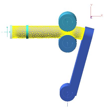 2.3.3 Spuštění numerické simulace QForm Uložený model vytvořený v aplikaci AutoCAD Inventor Professional 10 přeneseme do softwaru QForm. Data jsou uložena ve formátu s koncovkou STEP.