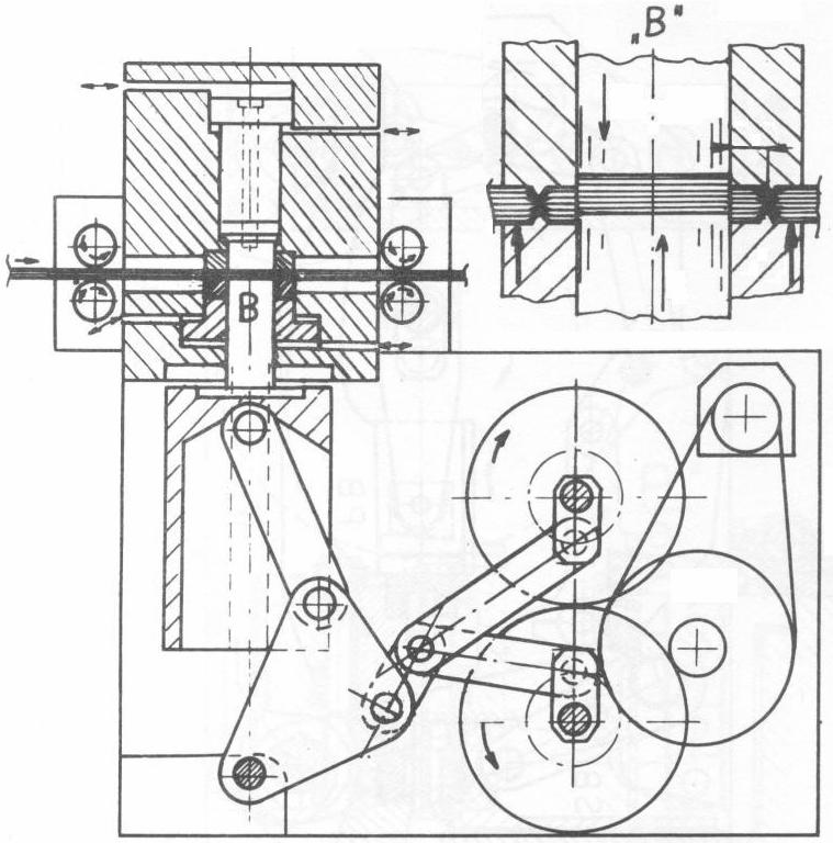 3.5 Používané stroje [16], [23] Pro přesné stříhání s tlačnou hranou se nejčastěji používají trojčinné nebo dvojčinné mechanicko-hydraulické nebo hydraulické lisy.