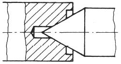 - work rest (for short even workpieces) - prism (for drilling and groove production into cylindrical components) - centre pins (if it has a part