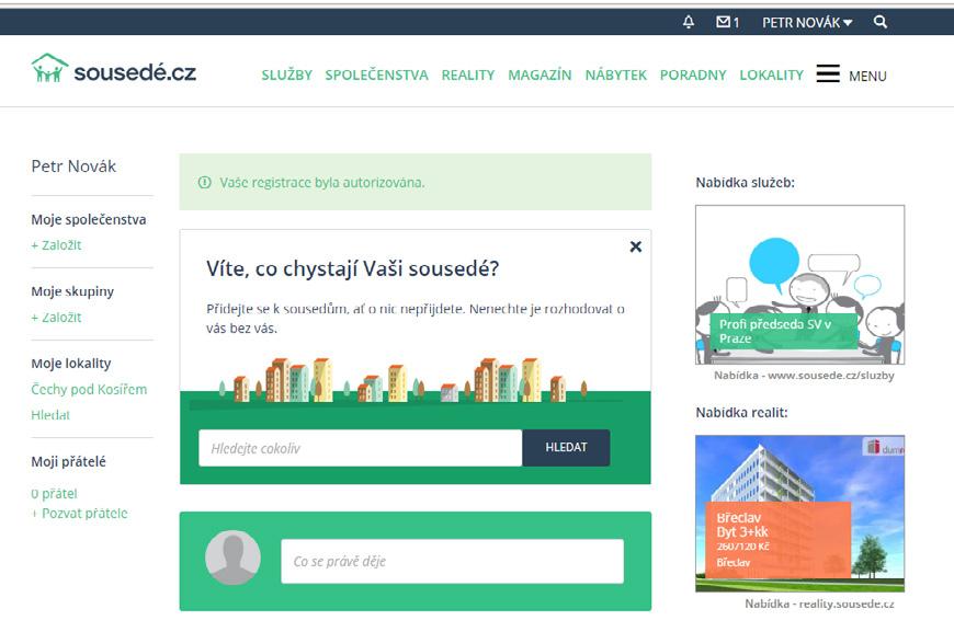 MENU 3: ZALOŽENÍ TŘÍDY Menu 3 slouží jako rychlý a pohodlný přístup do všech oblastí, které jste vytvořili, které sledujete nebo se vás týkají.