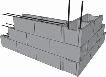 opěrných stěn, podezdívek a jiných terénních úprav. standardní dělená Sortiment spadá do produktové skupiny Drobný stavební materiál.