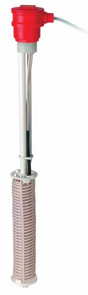 Svorkovnicové pouzdro BC (průměr 93 mm) z PP nebo PVDF má krytí IP 65 dle EN 60528 (ochrana před tryskající vodou).