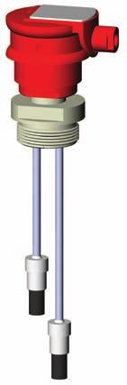 7035 PTFE, čistě bílý 90 PŘEHLED TYPŮ VODIVOSTNÍCH SOND Držák HB Počet měřených hladin 1 2 3 4