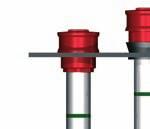 polytetrafl uorethylen PTFE-Compound KB 45 nerez (číslo materiálu 1.4571) SB 45 ocel St. 34-2 TI 45 titan (číslo materiálu 3.