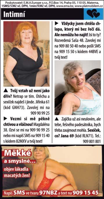 Chceš si už teď dát dáre ček? Tak mi můžeš zavolat, domluvit se, přijet. Hravá i smyslná (ňadra č. 4), na vlastním originál fotu se na tebe těší. Od rána průběžně přes den na tel. 739869771.