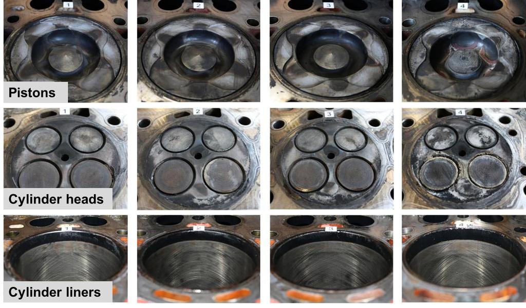 fuel, 4910 h (n=3) Rapeseed oil fuel, 4900 h (n=2) Diesel fuel, 4890 h (n=2) Rapseed oil fuel, 2662 h (n=1) equivalent engine torque power output at power take-off spec.