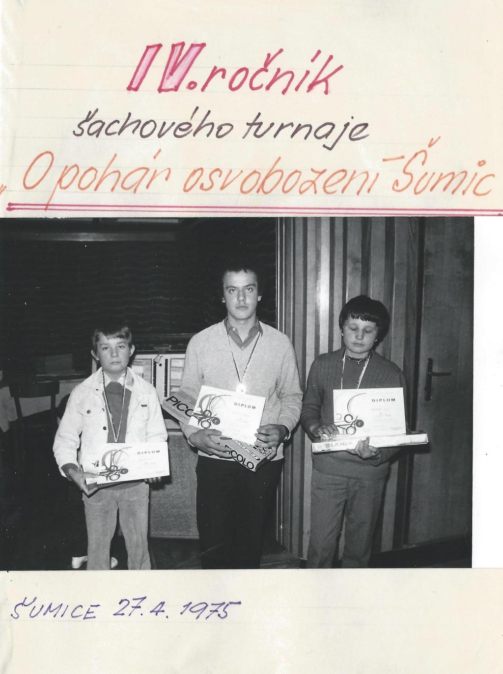 I.místo Josef Mudrák. II.