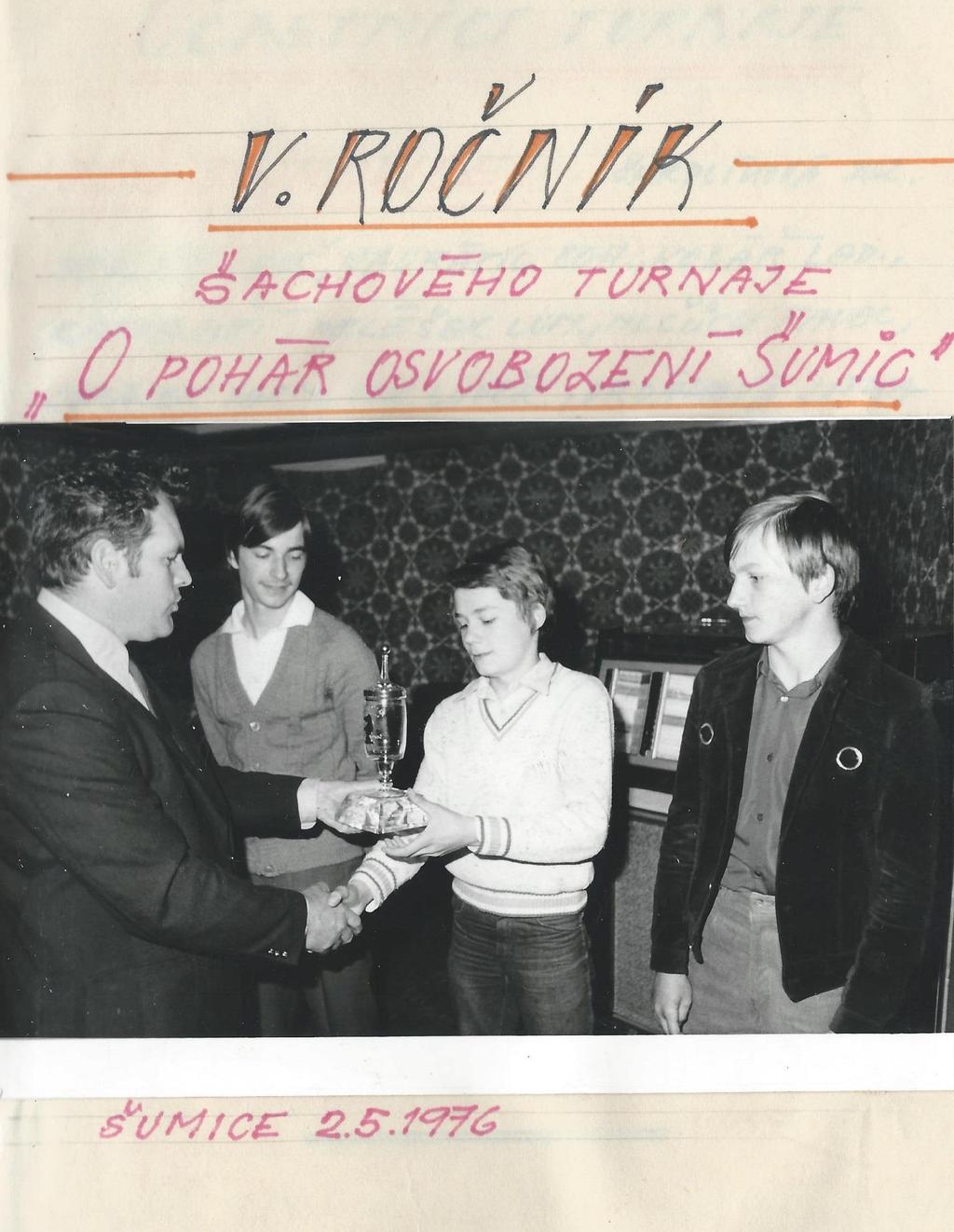 Vítězové I.místo Leoš Sedlák, II. místo Zdeněk Vlk, III.