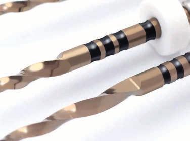 fatigue resistance thanks to thermal treated NiTi Inactive tip for easier guiding in root