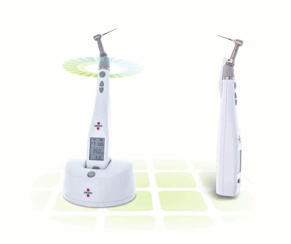 01 ENDOMOTOR ENDO a CASS RECIPROCATING ED ENDO a CASS RECIPROČNÍ ED Sophisticated Endodontic Cordless Micromotor Easy and Intuitive Control extremely powerful cordless micromotor with speed range of