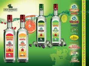 14,33 17,19 s DPH Koniferum borovička 37,5% 0,7l, Koniferum borovička s limetkou 37,5% 0,7l