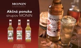 5,45 7,36 8,83 s DPH 1L= 12,61 Sirup Monin Gaštan 0,7l, Sirup Monin Škorica 0,7l, Sirup Monin Maple Spicy 0,7l GM Craft Ginger Mania nealko 0,33l, Ginger Mania alko 0,33l, Ginger Mánia špeciál 0,33l