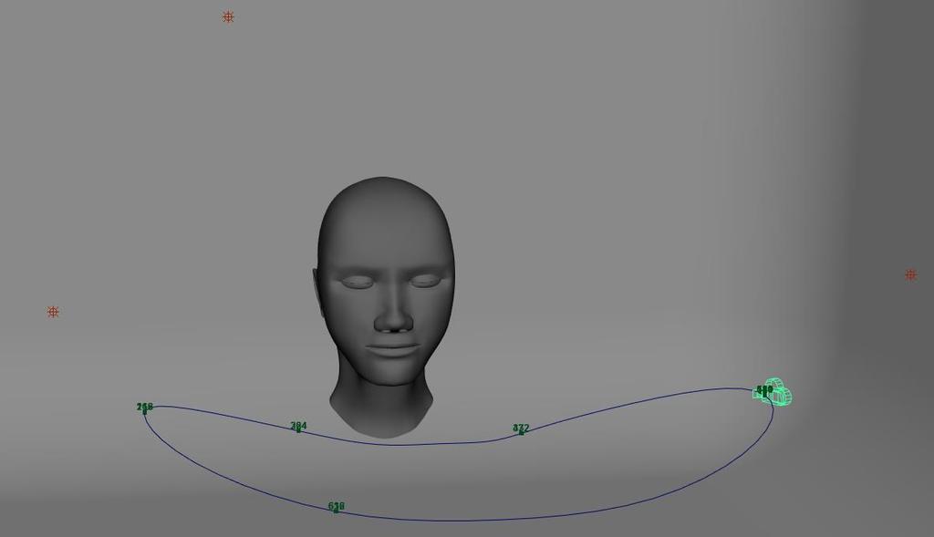 Kvůli lepšímu vykreslování jsem do scény zasadil tři bodová světla podle studiového rozložení. Bylo potřeba upravit jejich intenzity a zapnout raytrace stíny.
