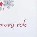 matného červeného papíru s výrazným 