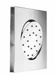 SHOWER SYSTEM Sprchová tryska, chrom 12,5x12,5 cm, ABS