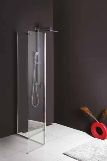 MODULAR SHOWER VANY Příklady použití MODULAR MS3 pevná stěna + přídavný otočný díl Pevná stěna kód rorměr (mm) cena MS3A-70 700 6.191,- MS3A-80 800 6.604,- MS3A-90 900 7.017,- MS3A-100 1000 7.